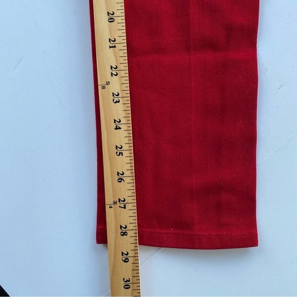 Vintage‎ Lauren Ralph Lauren Jeans Co. Women's High Rise Mom Jeans Size 4 Red - Picture 7 of 7